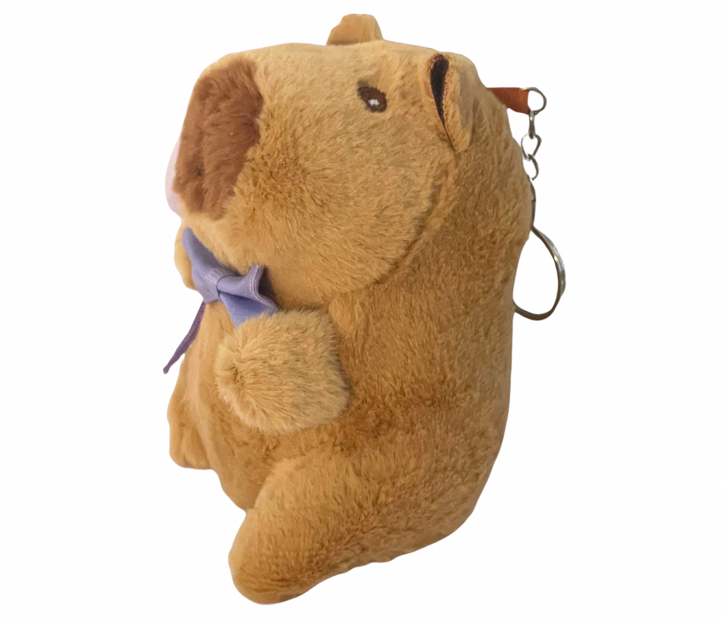 Lyla - Capybara plushie keychain