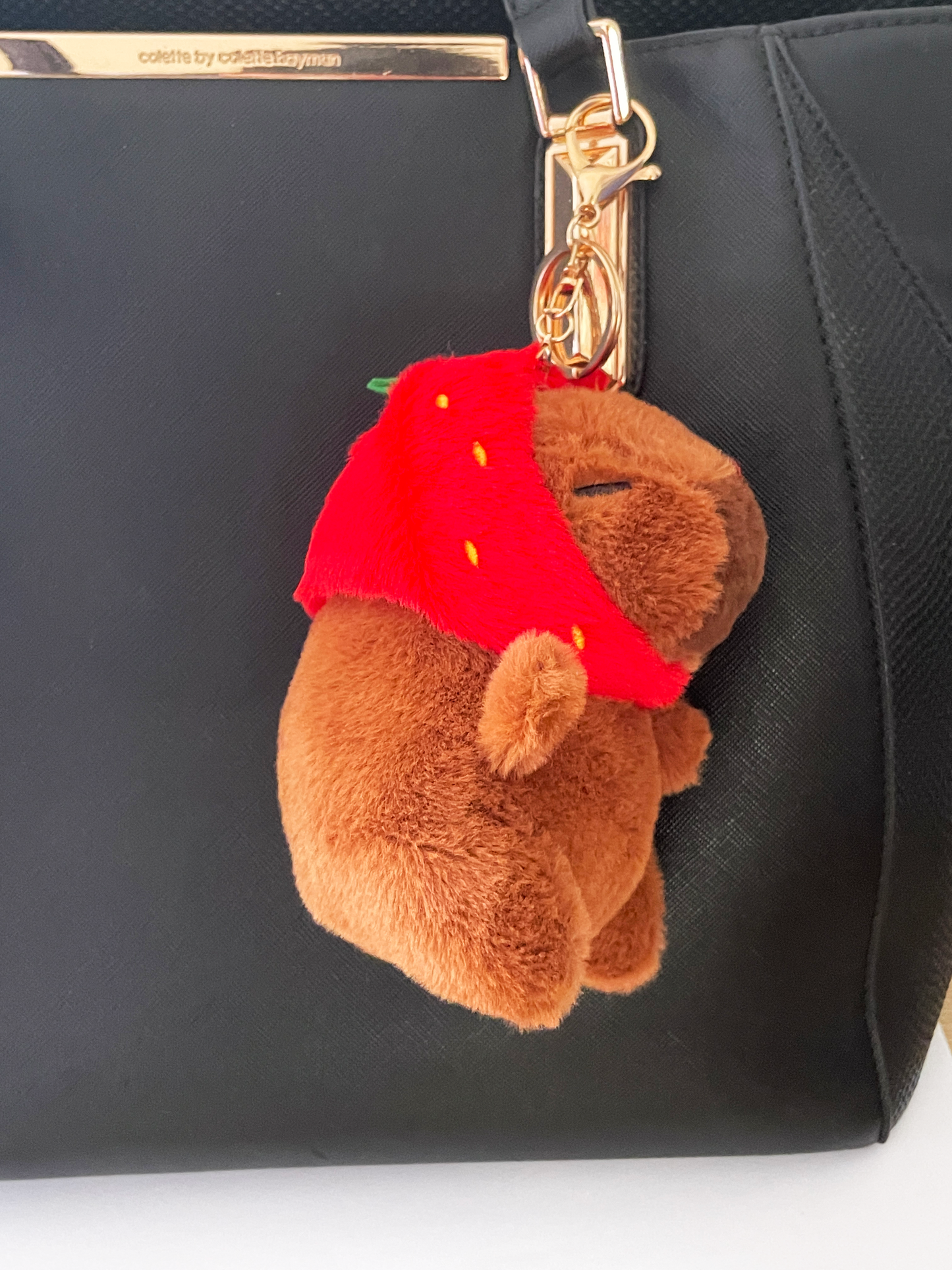 Capyberry - Capybara Bag Charm and Keychain