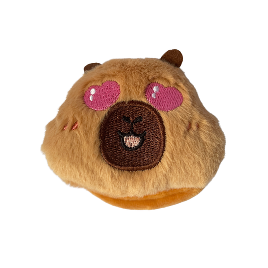Love - Capybara Plush Coin Purse with Clip