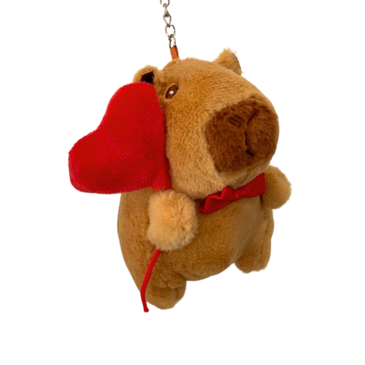 Ruby - Capybara plushie keychain