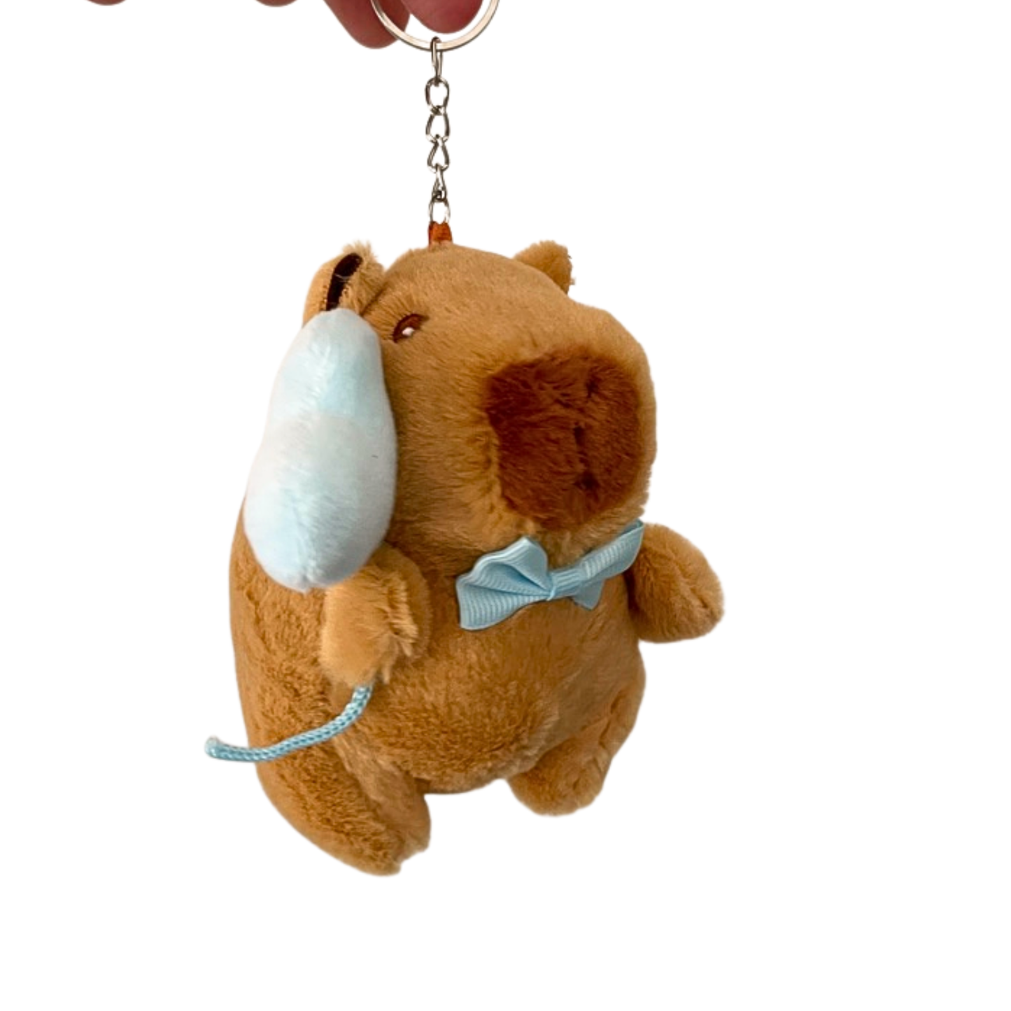 Aqua - Capybara plushie keychain