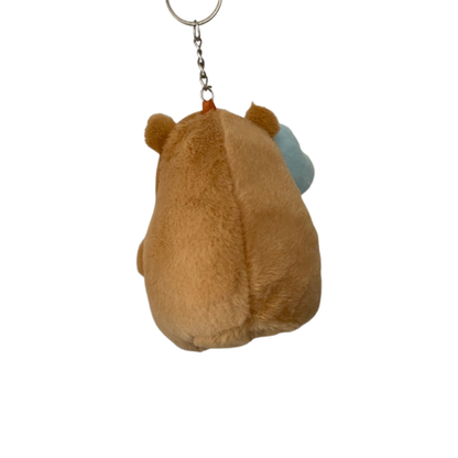 Aqua - Capybara plushie keychain