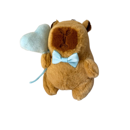Aqua - Capybara plushie keychain