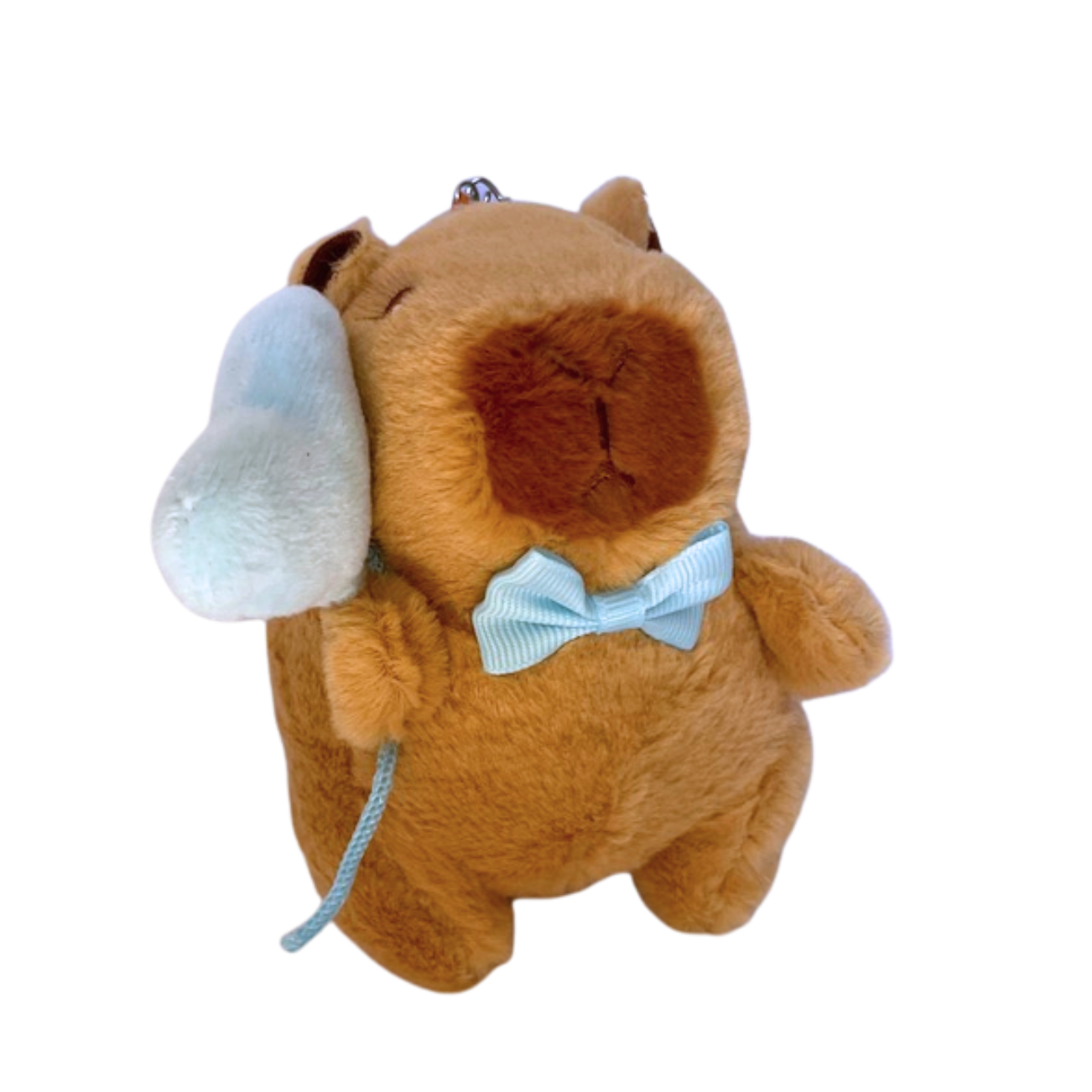 Aqua - Capybara plushie keychain