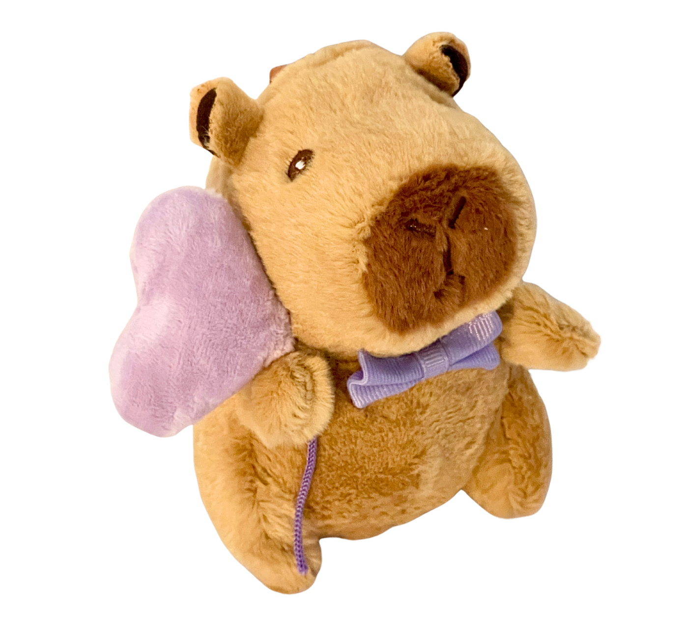 Lyla - Capybara plushie keychain