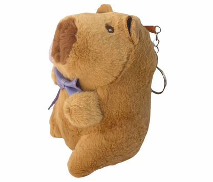 Lyla - Capybara plushie keychain