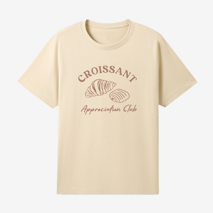 Croissant Appreciation Club Tee