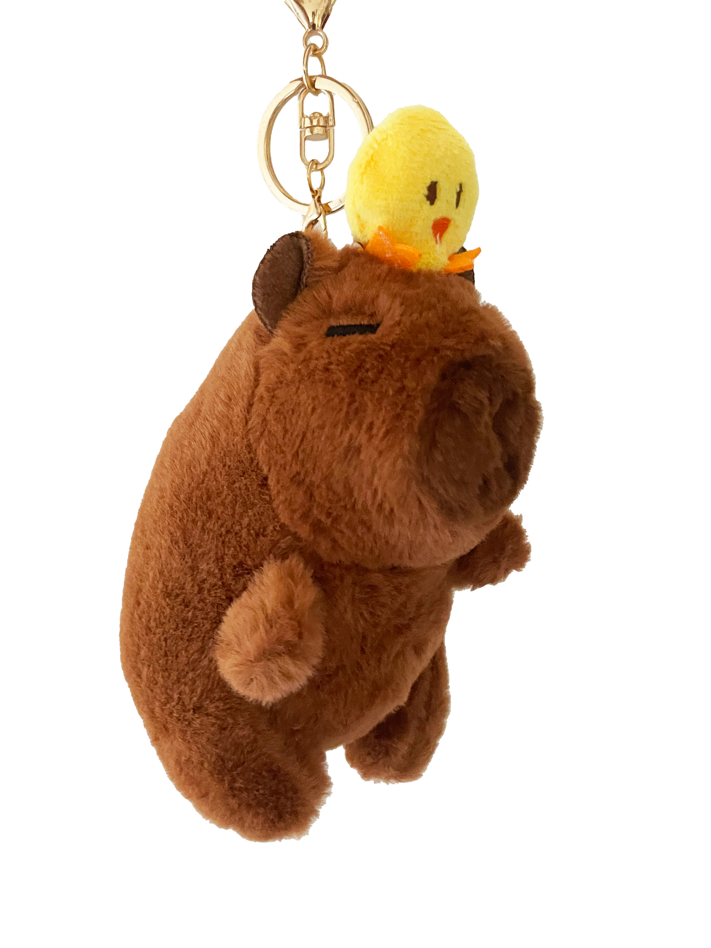 Chickpea - Capybara Bag Charm and Keychain