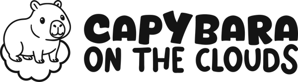 Capybara on the clouds