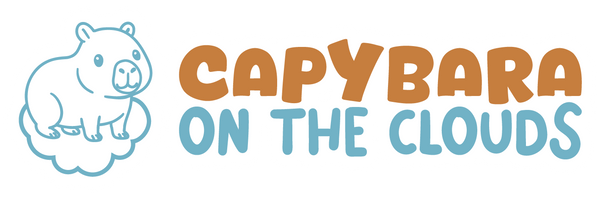 Capybara on the clouds