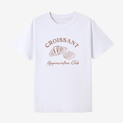 Croissant Appreciation Club Tee