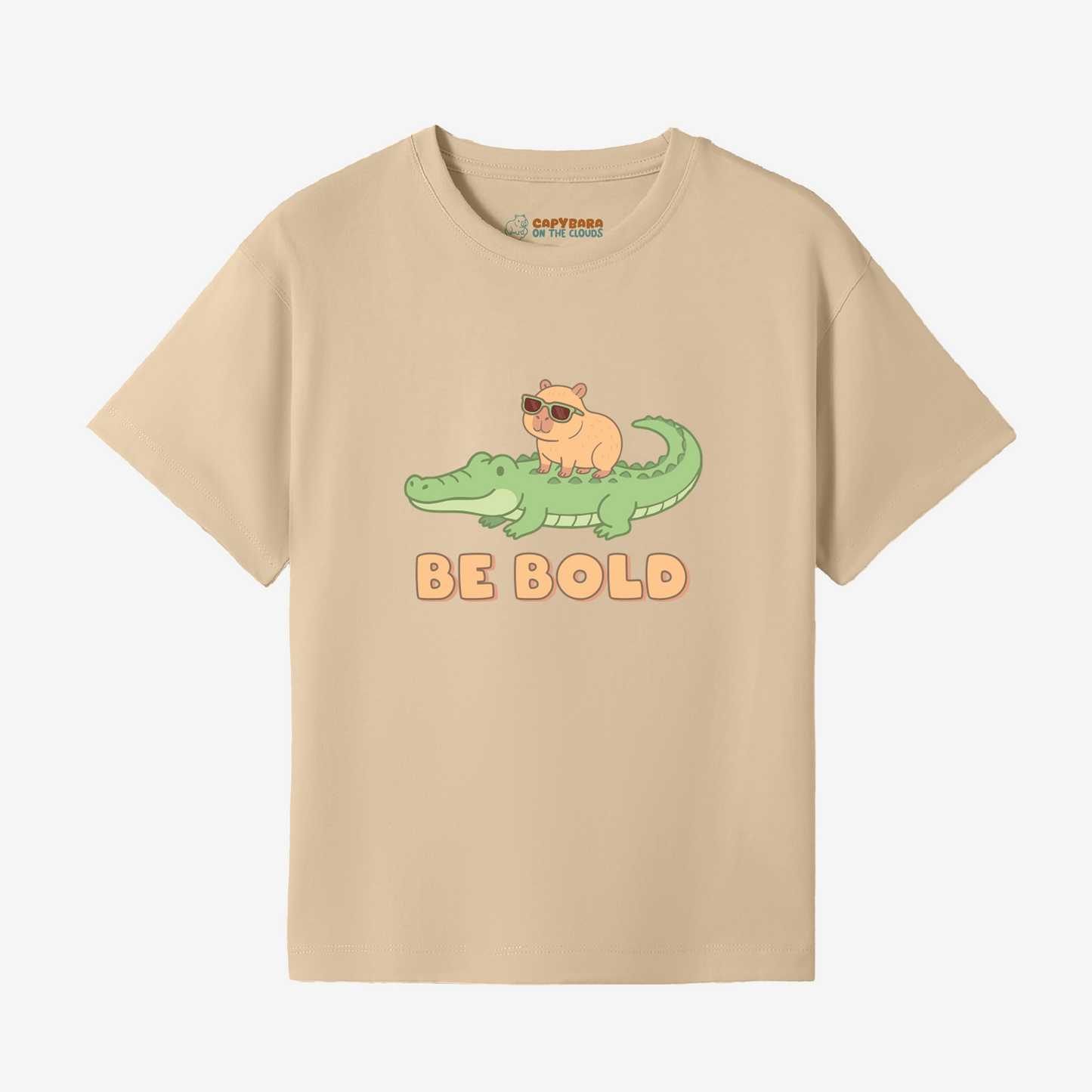 Capybara Riding Crocodile T-Shirt - Funny Animal Shirt