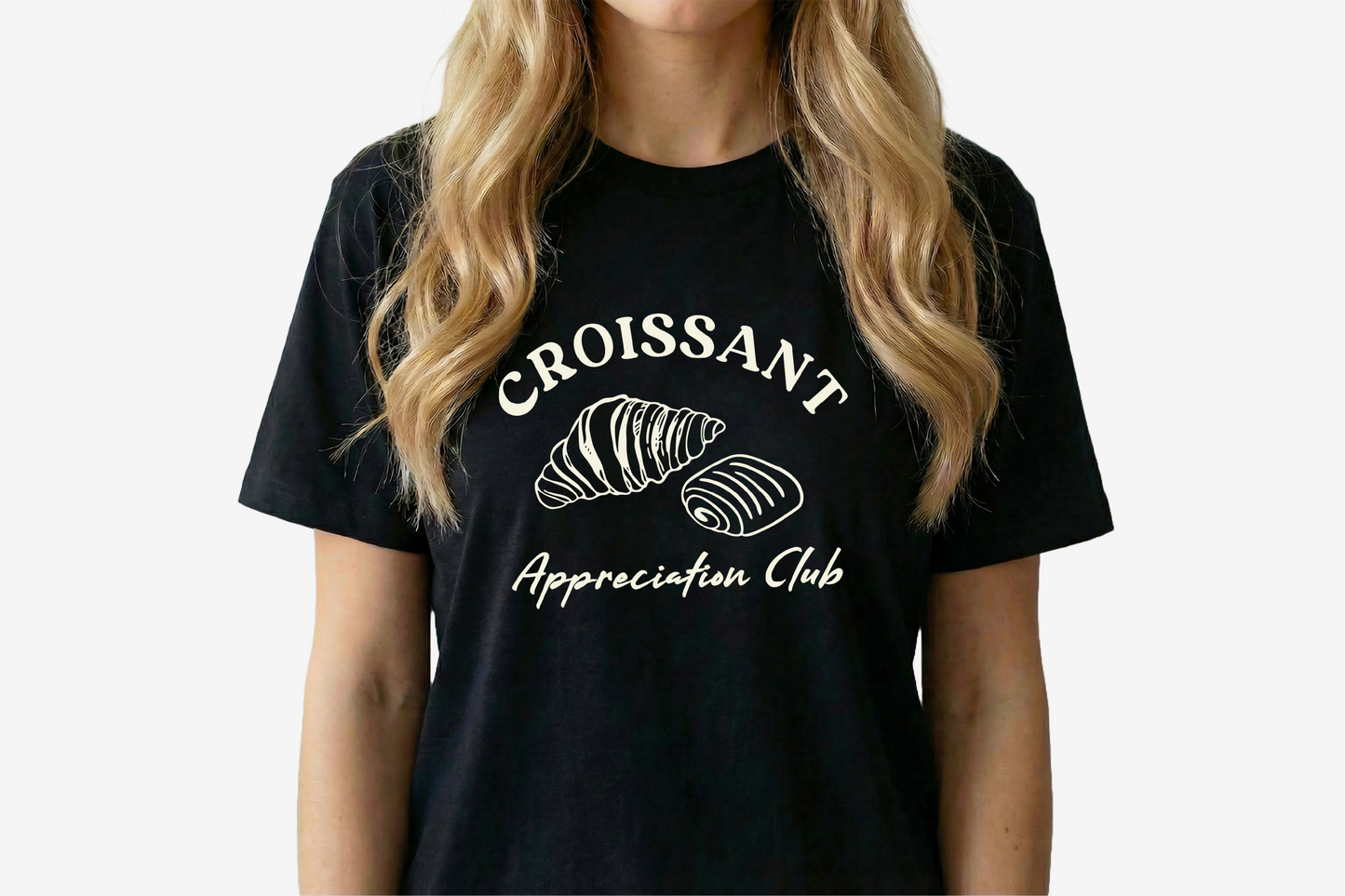 Croissant Appreciation Club Tee